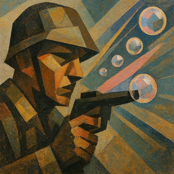 Fragmented Soldier Composition