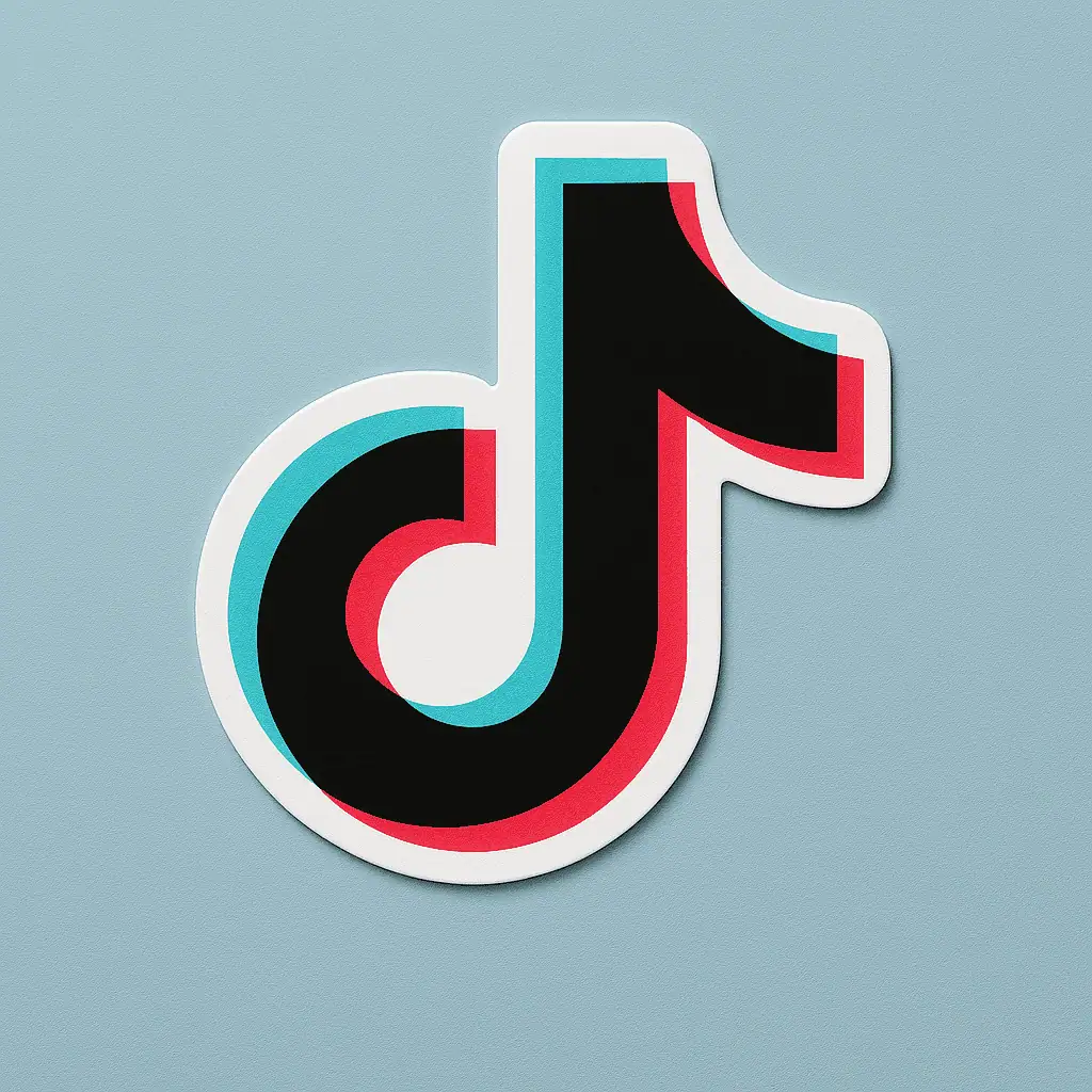 TikTok Sticker with 3D Depth